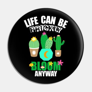 Succulent Cactus Prickly Plants Bloom Cute Funny Inspiration Pin