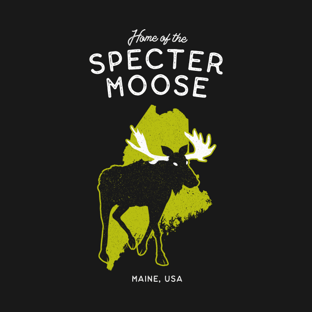 Home of the Specter Moose - Maine, USA Cryptid by Strangeology