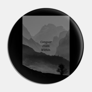 conquer from within Pin