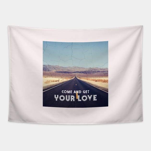 Come And Get Your Road Trip Tapestry by Pride Merch