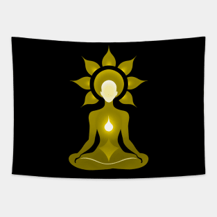 Aura Gold Meditation 07 Tapestry