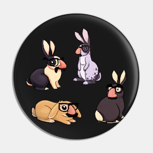 Groucho Bunny Sticker Pack Pin