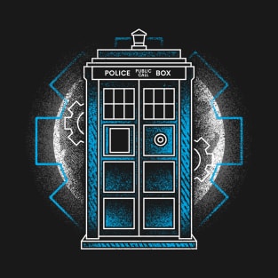 Moonlight Phone Box T-Shirt