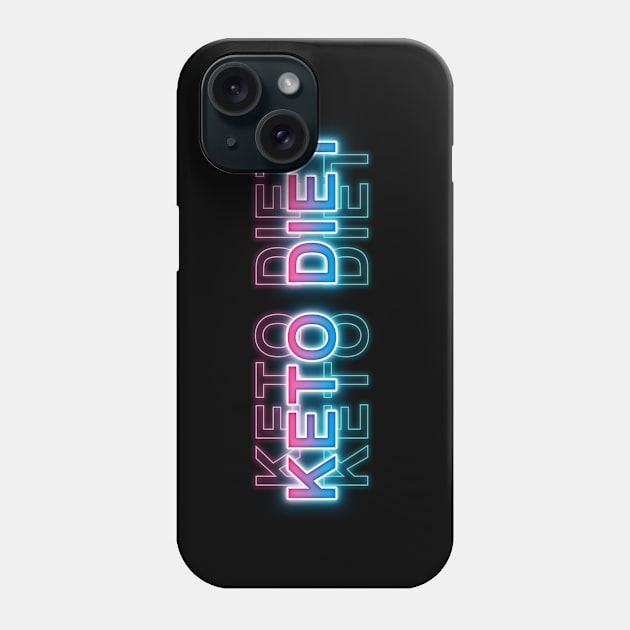 Keto Diet Phone Case by Sanzida Design