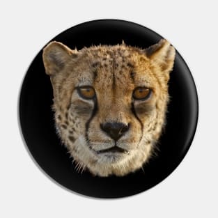 African Cheetah Wildlife Pin