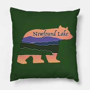 Newfound Lake Bear Pillow