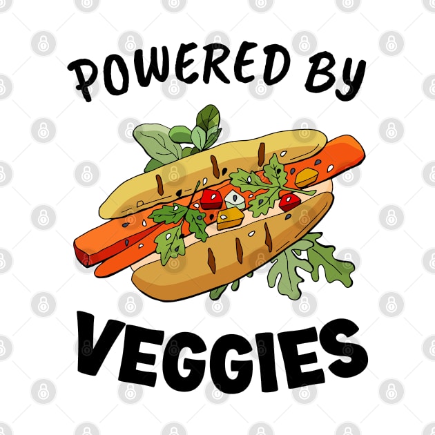 Powered By Veggies Vegan Hot Dog by Whimsical Frank