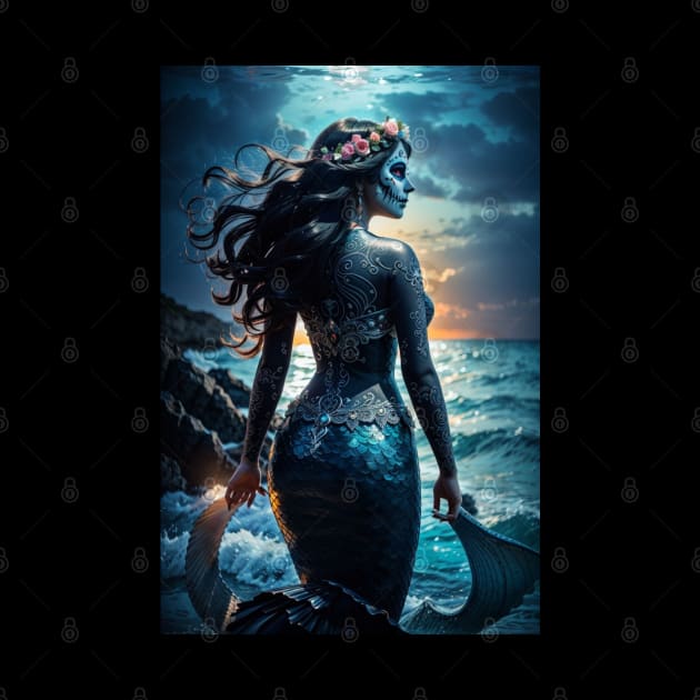 La Senora Muerte Mermaid by MGRCLimon