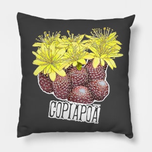 Copiapoa Sp. #2 By AgaCactus Pillow