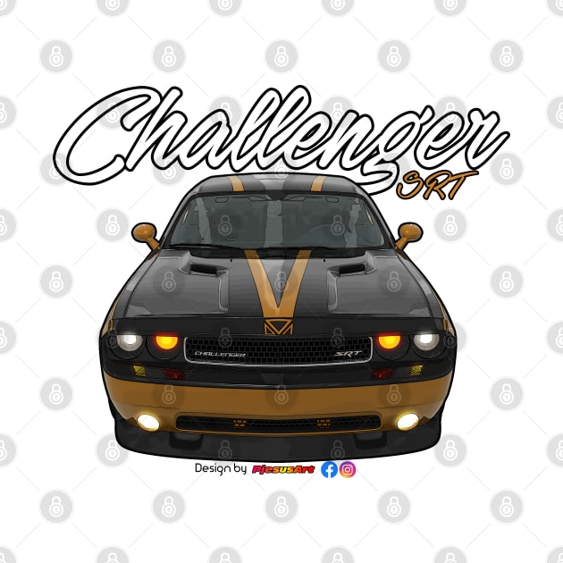 Challenger SRT8 TransAmracing by pjesusart by PjesusArt