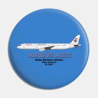 Airbus A321 - China Eastern Airlines "New Colours" Pin