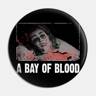 Legacy of Carnage A Blood Retro Tees for Horror Fans Pin