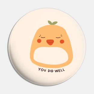 Comforting Mochi Chick Pin