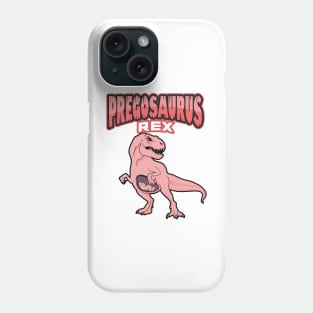 'Pregosaurus Dinosaur' Funny Pregnant Gift Phone Case