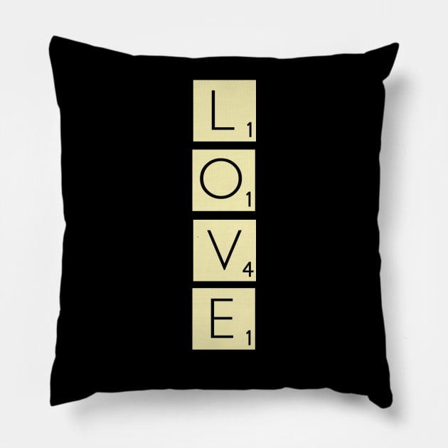 Scrabble Love Pillow by iraisgh6