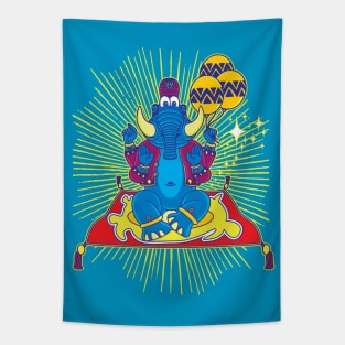 Elephant God Tapestry