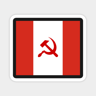 Communist Flag of Canada Magnet