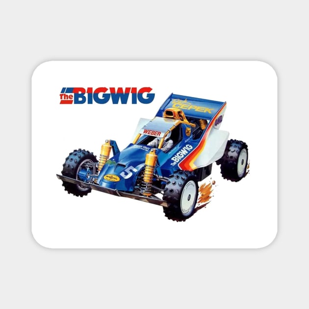 Classic Radio Controlled Race Car - BigWig Magnet by Starbase79