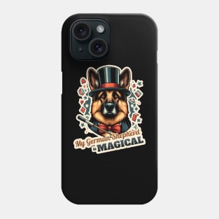 German Shepherd Magician Phone Case