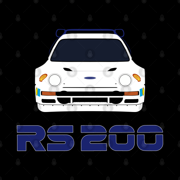 Ford RS200 by AutomotiveArt