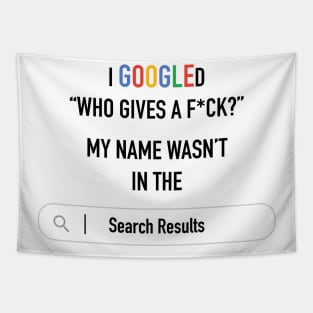 Google Search Results Tapestry