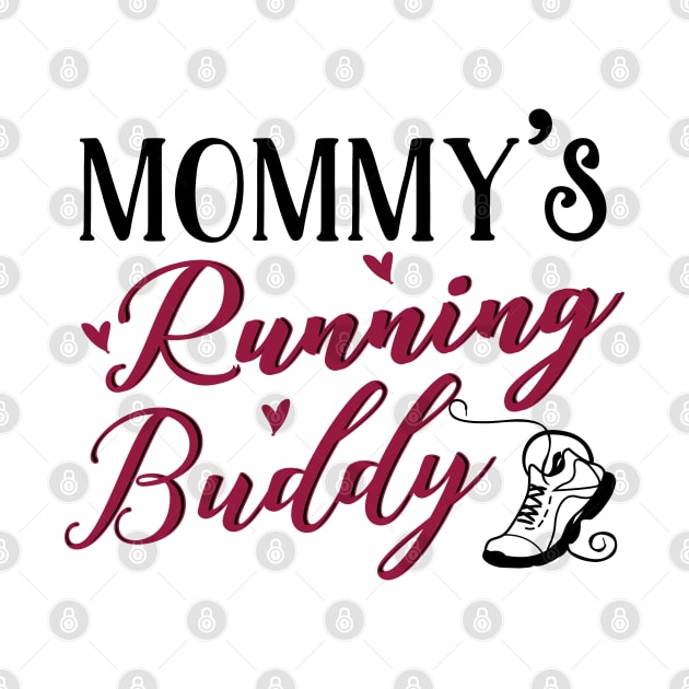 Running Mom and Baby Matching T-shirts Gift by KsuAnn