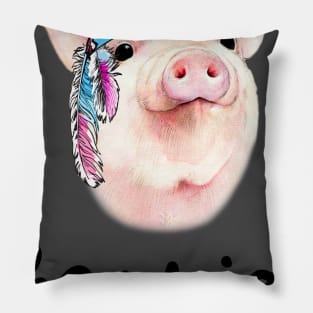 Cute Pig. Pillow