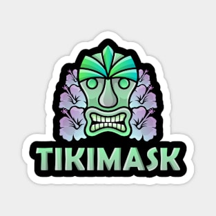 Tiki mask Character Design Magnet