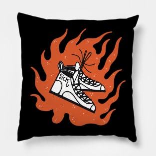 Sick kicks Pillow