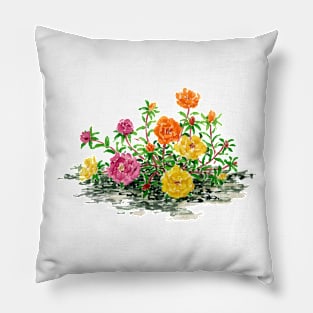 October 16th birthday flower Pillow