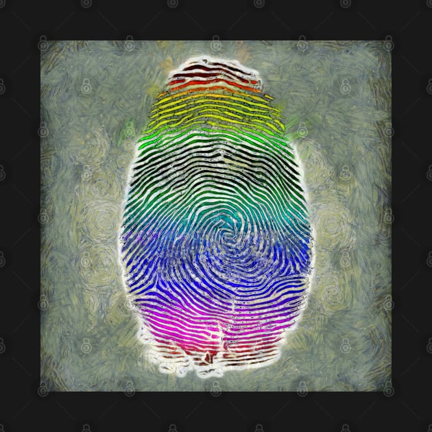 Rainbow Fingerprint by rolffimages