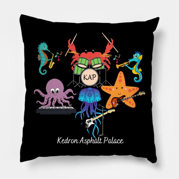 The Island Band Pillow by Kedron Asphalt Palace