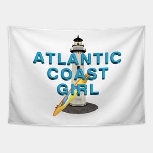 Atlantic Coast Girl Tapestry