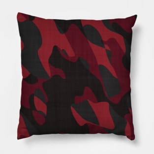 Black Cherry Camo Pillow