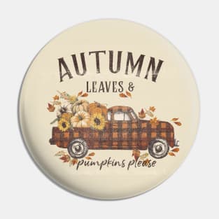 Autumn Leaves & Pumpkins Please Pin