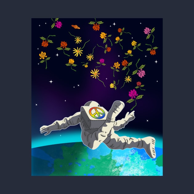 Flower Astronaut by Dragonbudgie