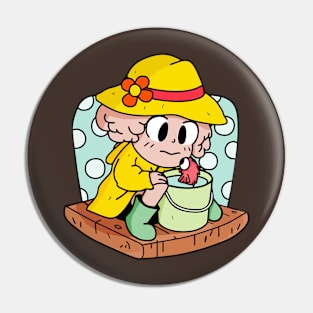 Finding new friend Pin