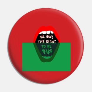 Free Belarus Pin