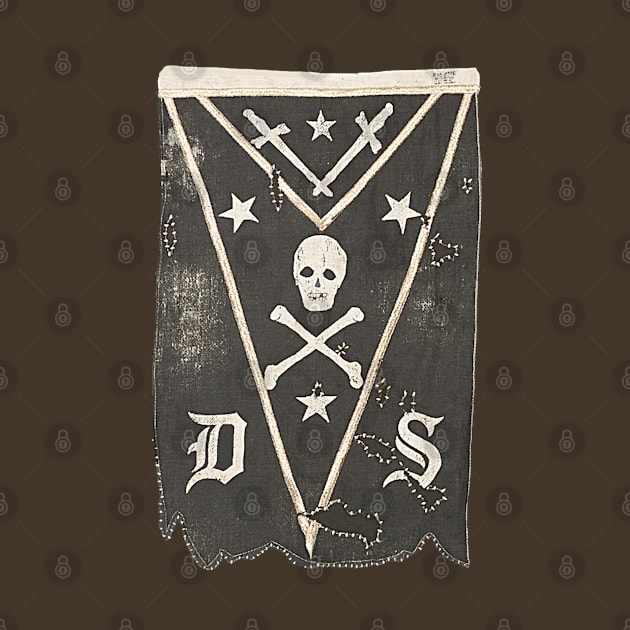 Pirate Skull Pennant by MotoGirl