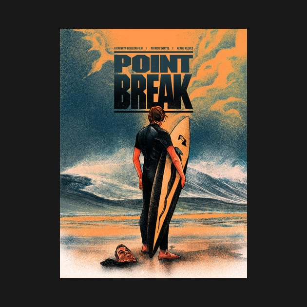 Point Break Poster by Artsimple247