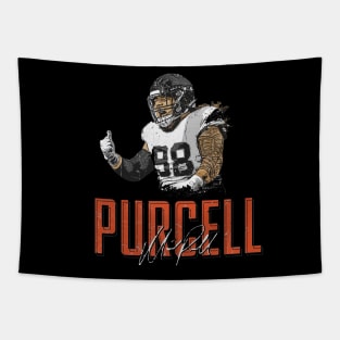 Mike Purcell Denver Player Name Tapestry