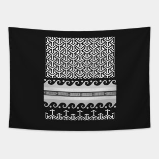 Egyptian Design Modern Tapestry