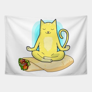 Cat Balance Tapestry