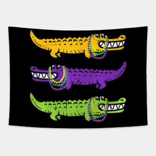 Mardi Gras Women Men Kids Tapestry