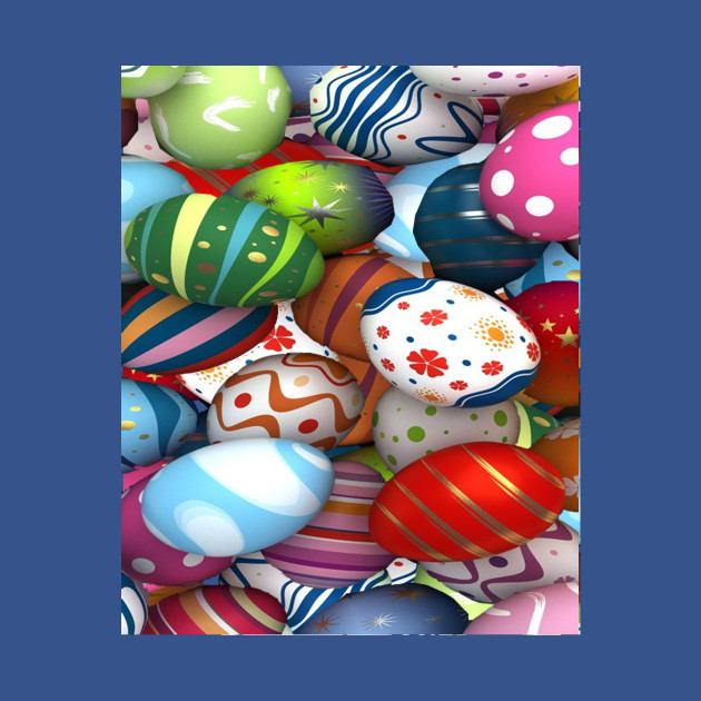 Easter eggs pattern - Easter Eggs - T-Shirt