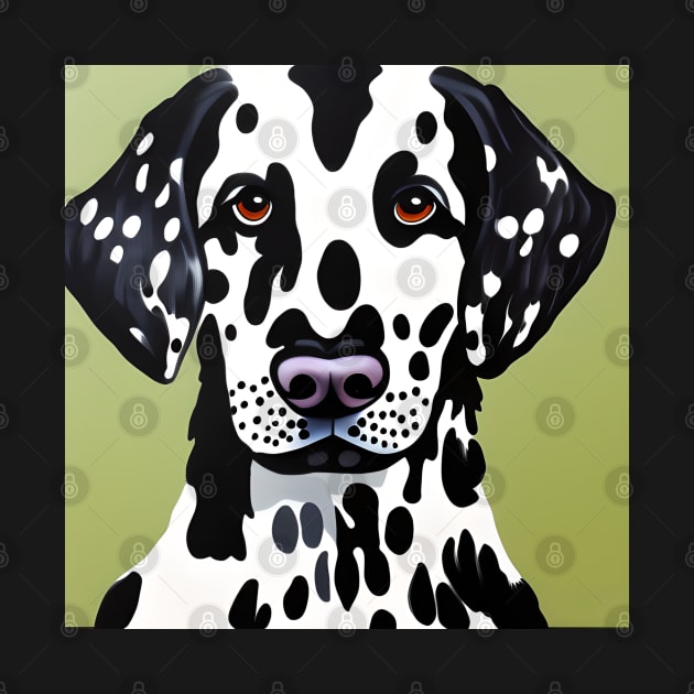 Dalmatian Dog Painting by KayBee Gift Shop