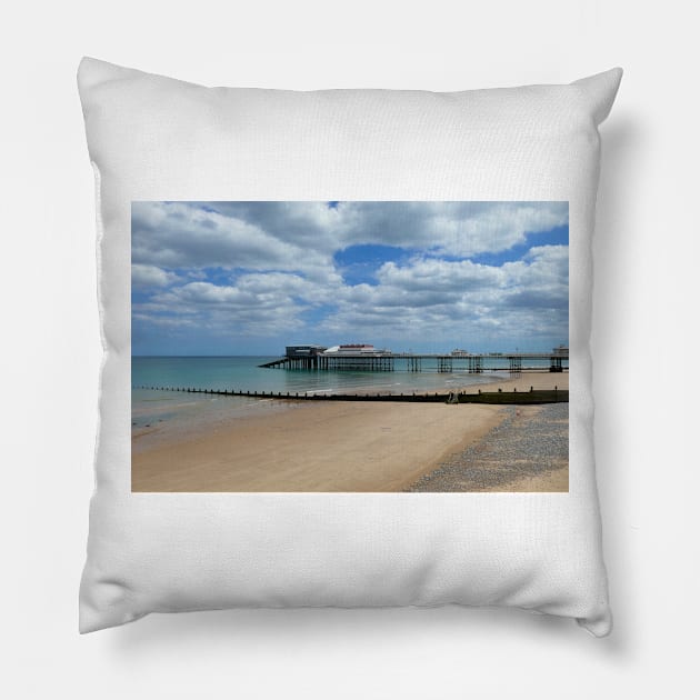 Cromer, Norfolk Pillow by Chris Petty