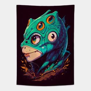 Princess frog Tapestry
