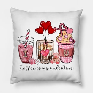valentine coffee Pillow