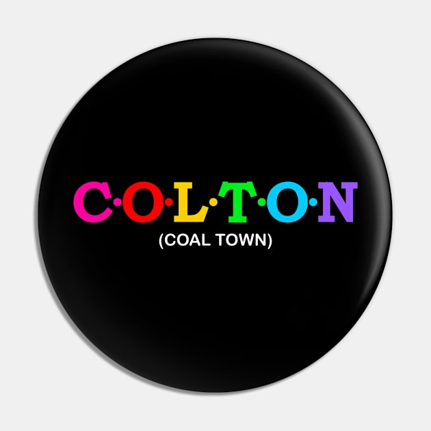 Colton - coal town. Pin by Koolstudio